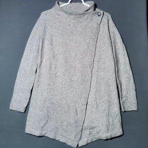 Magnolia Grace Women's Long-sleeved Fold-Over Shirt/Wrap/Tunic/Sweater S